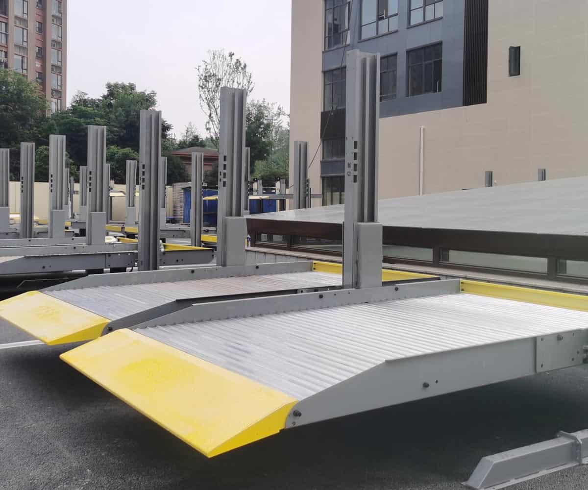 雙層升降式機械停車場長租