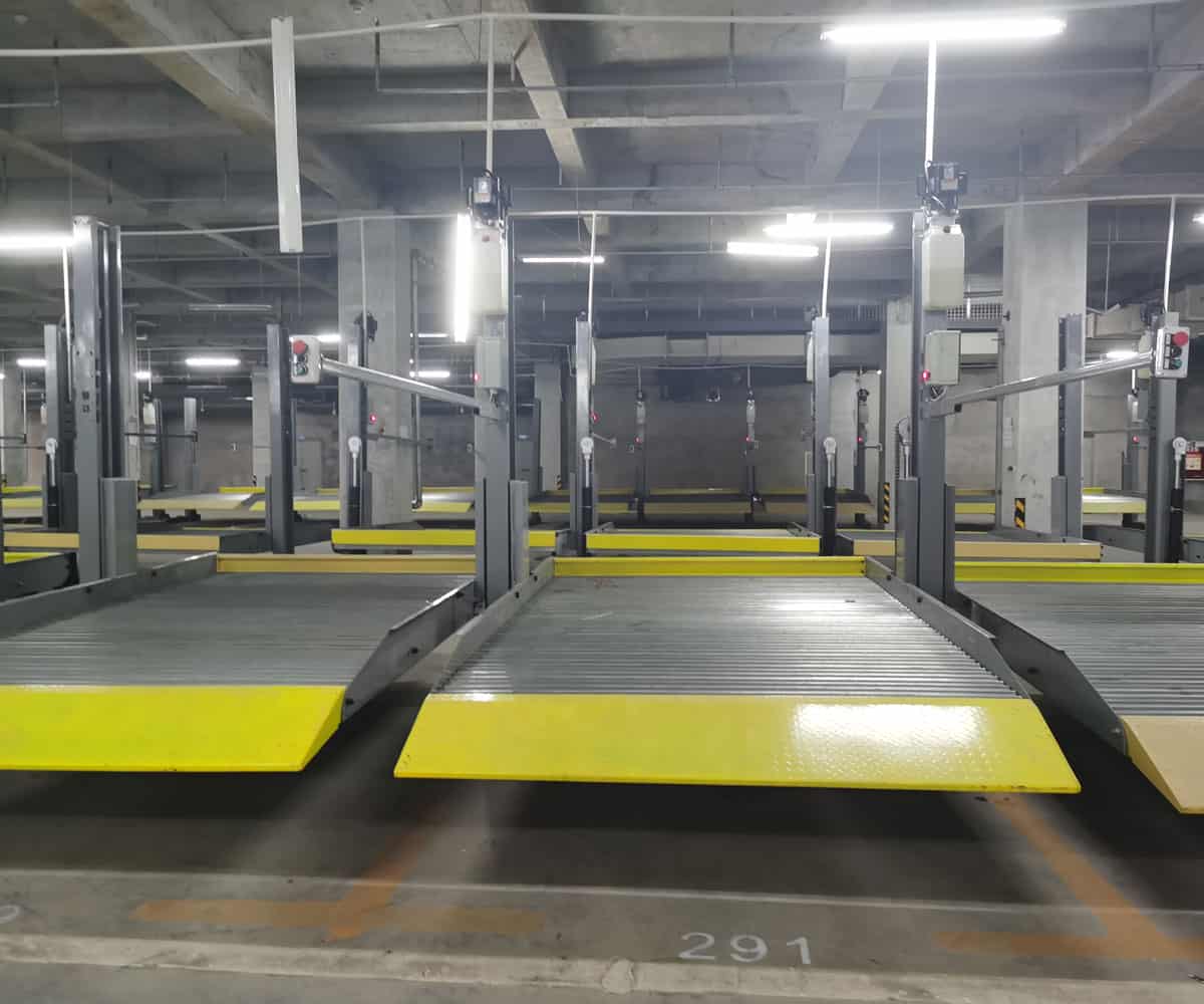 天峨縣升降橫移式機械式停車位過規劃