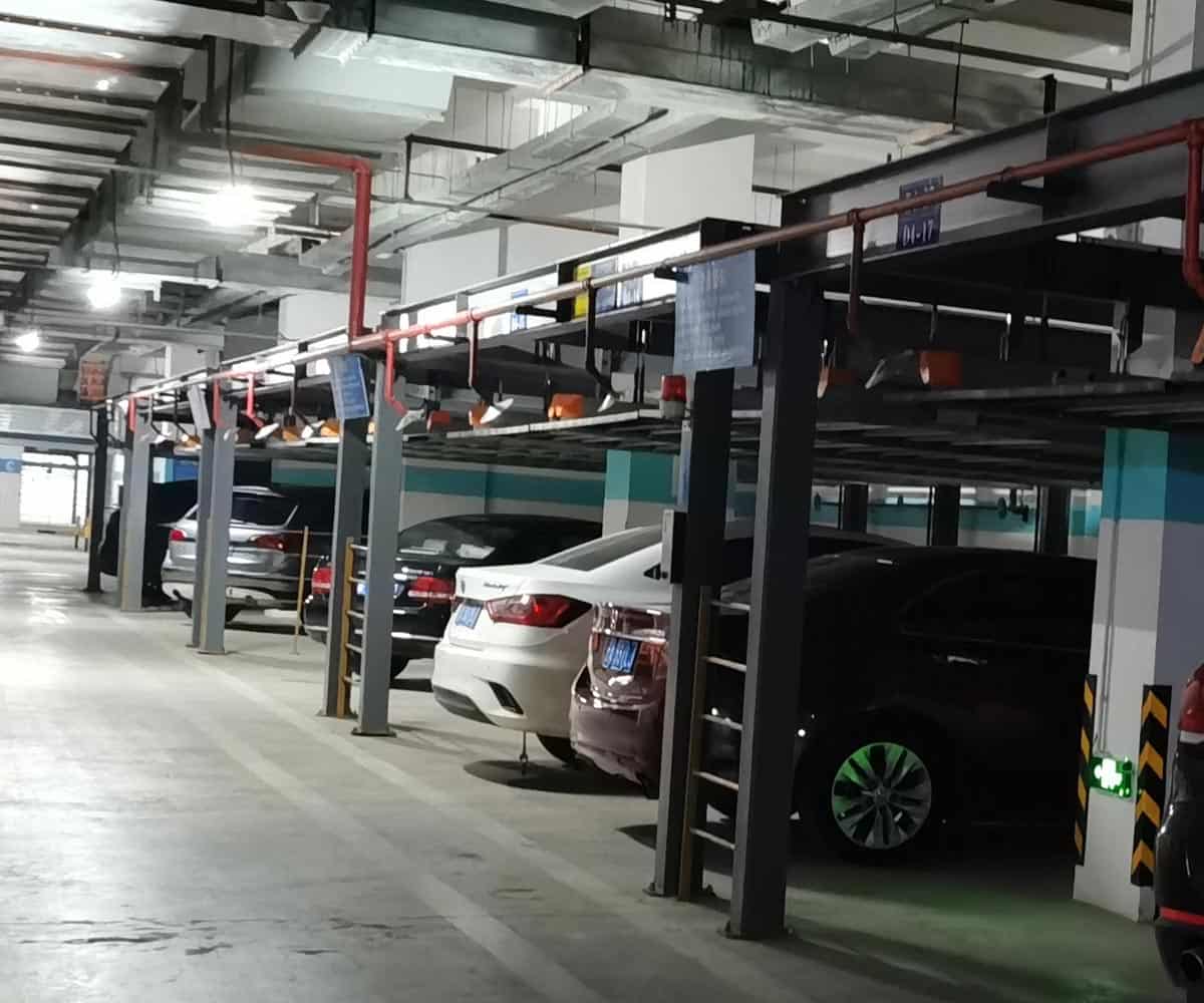 港北區地下室簡易升降立體停車場改造
