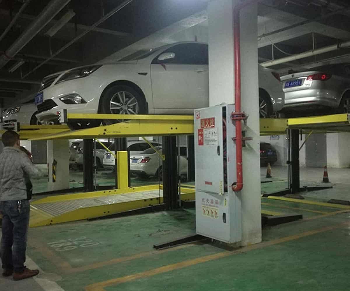港北區三層升降機械停車場維保