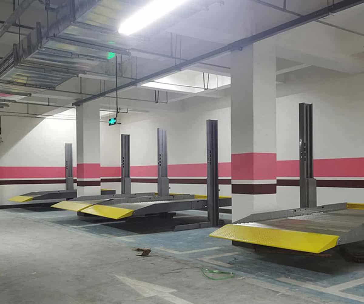港北區雙層簡易類機械式立體停車設備長租